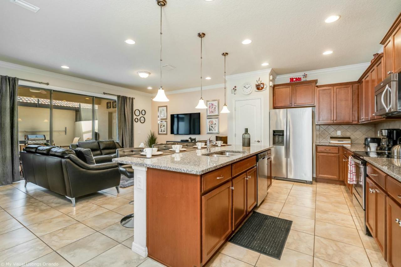5-Bedroom Home With Private Pool -15 Mins From Disney- 올랜도 외부 사진
